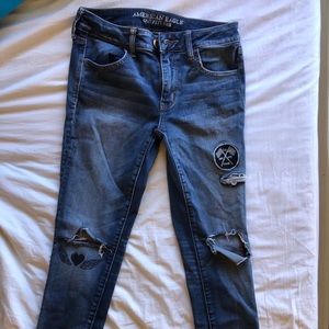 American Eagle super stretch skinny jeans